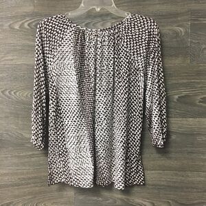 MICHAEL KORS Brown and white Top Size S